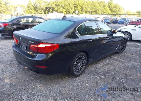 2018 BMW 530E z USA, uszkodzony, nr VIN WBAJA9C53JB250459
